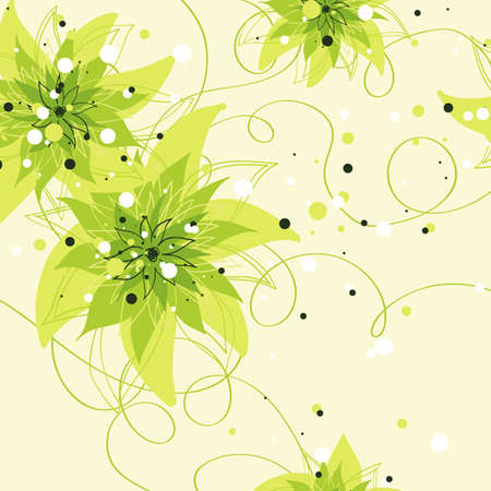 Seamless vector pattern textile design Floral wedding card のイラスト素材