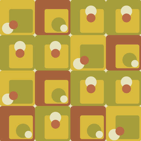 Vintage abstract seamless patternのイラスト素材