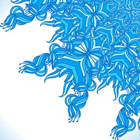 Vintage background with swirls ornamentsのイラスト素材