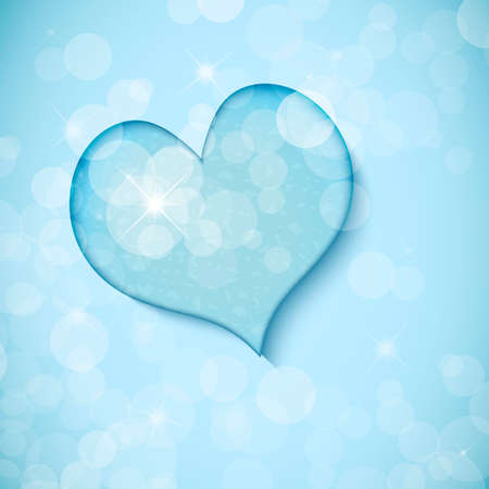 Valentine's day background with heartsのイラスト素材