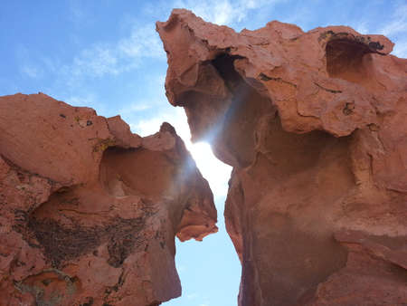 Stones in Altiplano desert, Bolivia in South America.の写真素材