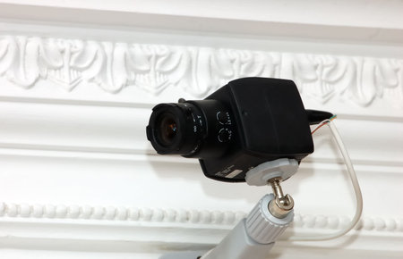 surveillance camera in interior