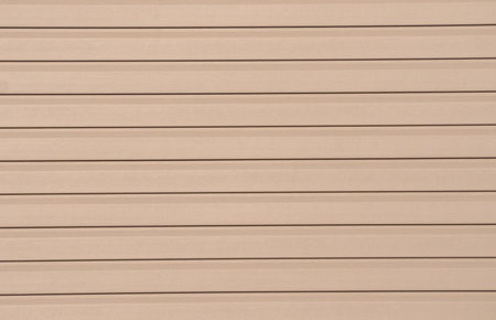 Brown vinyl siding textureの写真素材