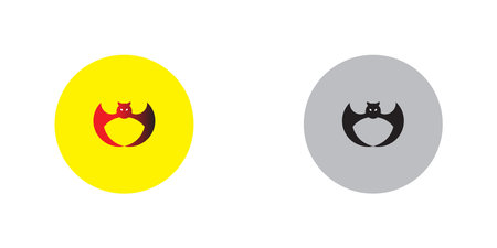bat logo is suitable for brand or company logo