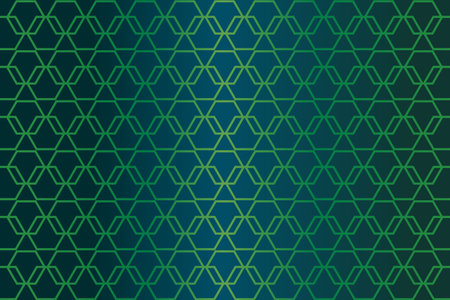 artistic pattern in green color