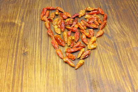 Heart of chilliの写真素材