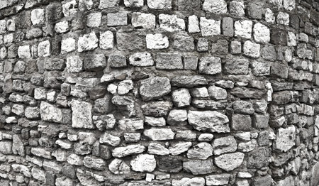 oldest building wall at the downtown , HDR series