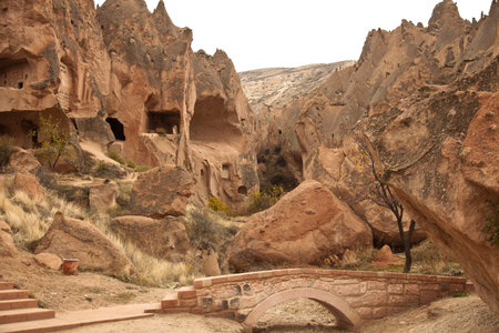 Famous city  Cappadocia in Turkeyのeditorial素材