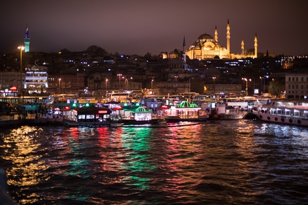 golden horn Istanbul turkeyの写真素材