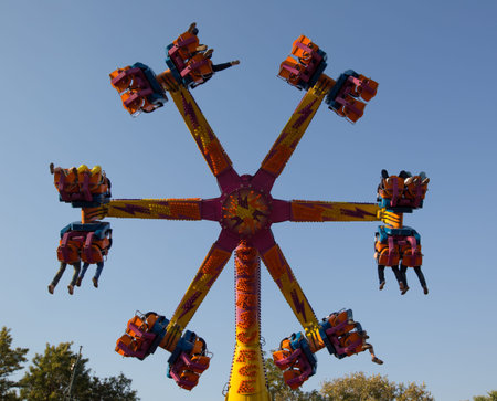 toys at amusement parkの写真素材