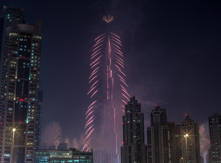 new year fireworks show series at world\\のeditorial素材