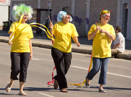 2011 Queen City Ex Parade in Regina, Saskatchewanのeditorial素材