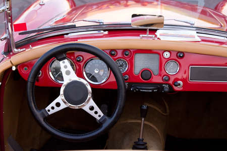The Interior of a classic collectorの写真素材
