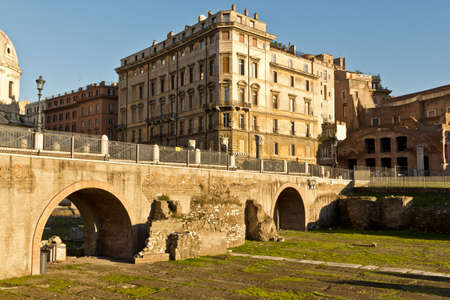 One of the many ancient historical places to see in the city of Romeのeditorial素材