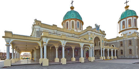 Bole Medhane Alem Church in Addis Ababa, Ethiopiaの写真素材