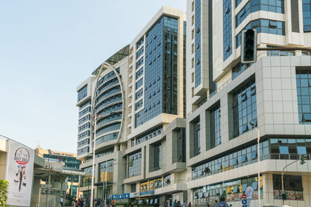 Kigali - June 14: Kigali is regarded as one of the cleanest cities in Africa with beautiful...