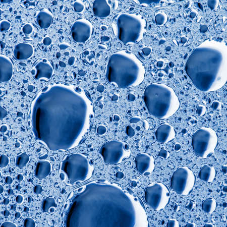 Selective focus soap bubblesの写真素材