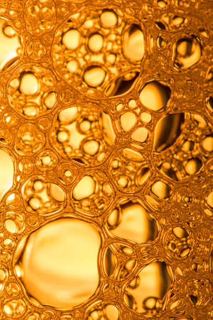 Selective focus soap bubblesの写真素材