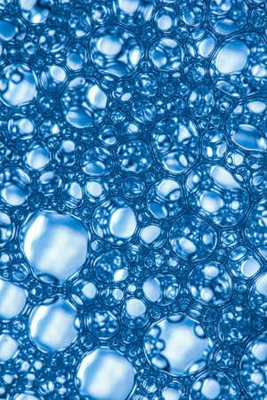 Selective focus soap bubblesの写真素材
