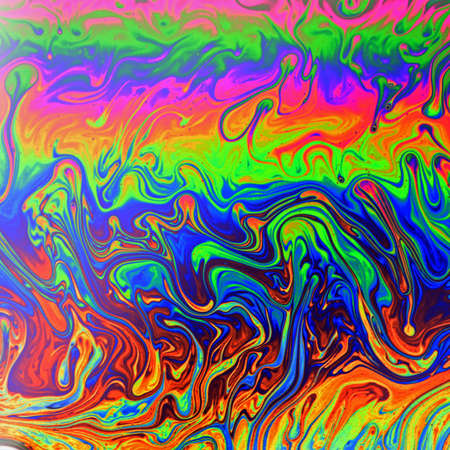 Beautiful psychedelic abstractの写真素材