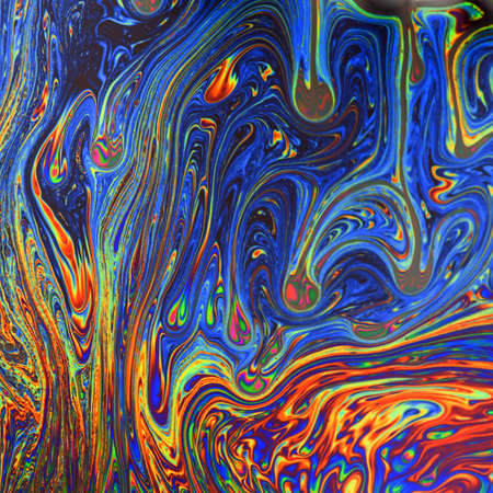 Beautiful psychedelic abstractの写真素材