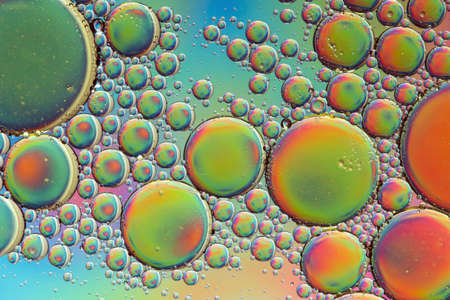 Colorful psychedelic abstractの写真素材