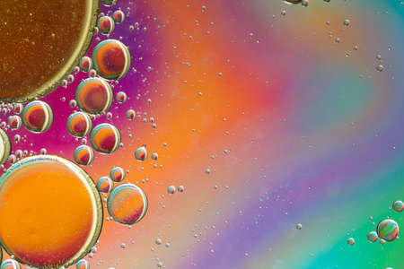 Rainbow effect psychedelic abstractの写真素材