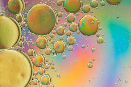 Rainbow psychedelic abstractの写真素材