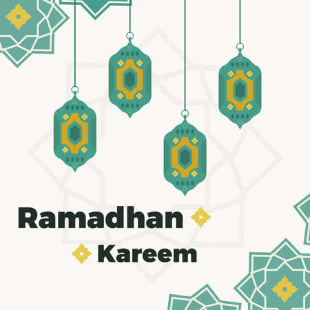 Ramadhan kareem design vector illustrationのイラスト素材