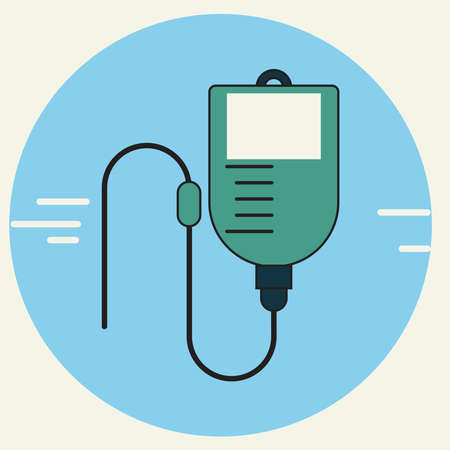 Infus icon vector illustration. Healthcare and medical conceptのイラスト素材