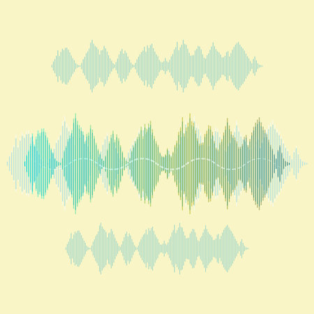 Sound wave icon design vector illustration
