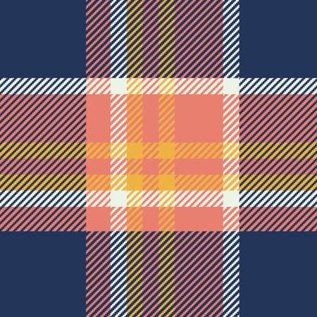 Plaid seamless patternのイラスト素材