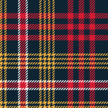 Multi color Tartan Plaid Scottish Seamless Pattern. Texture from tartan, plaid, shirts, tablecloths, clothes, dresses, bedding, blankets and other textileのイラスト素材