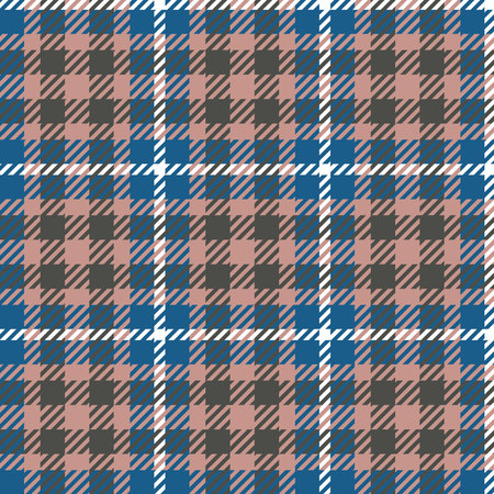 Tartan plaid pattern background. Flannel shirts , Vector illustration for wallpapers , brown blue...