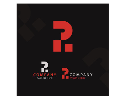 R logo design vector illustrationのイラスト素材