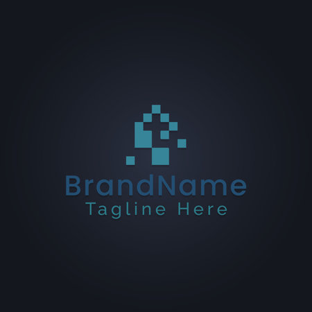 t Abstract logo graphic design vector illustrationのイラスト素材