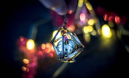 Christmas decorations for childrenの写真素材