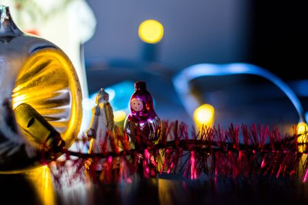 Christmas decorations for childrenの写真素材