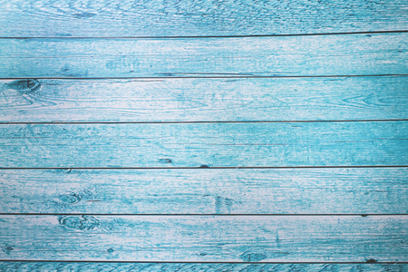 Wood texture painted in blue Wallpaper backgroundの写真素材