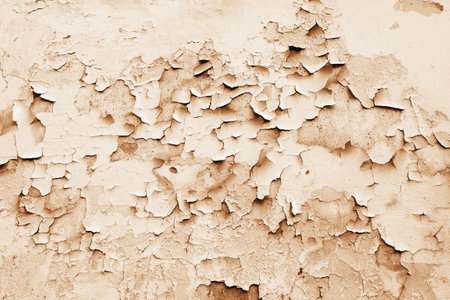 Texture background cracked peeling paint plaster Wallpaperの写真素材