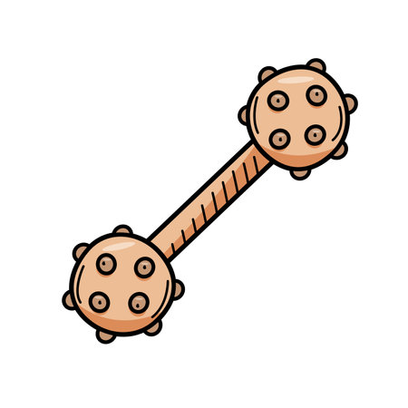 Toys for dogs puller ball disc. Vector illustration of training toys for pets. Accessories pet store, dog kennel.のイラスト素材