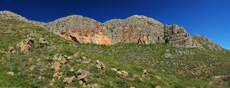 Mountain landscape, Spainの写真素材