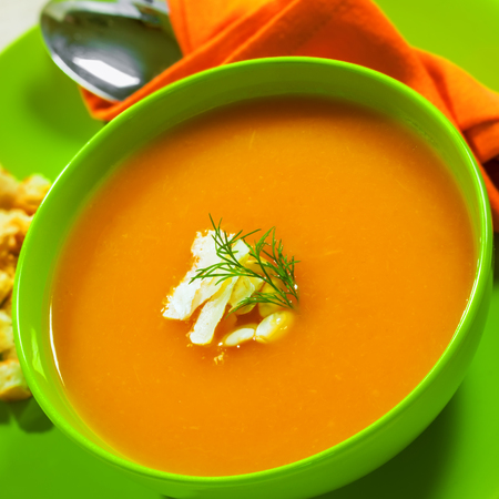 Carrot soupの写真素材