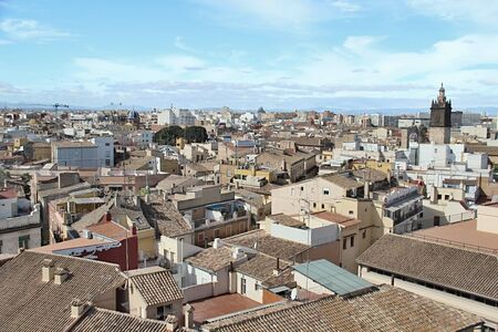 Photo of City of Valencia, Spain made in the late Summer time in Spain, 2013の写真素材