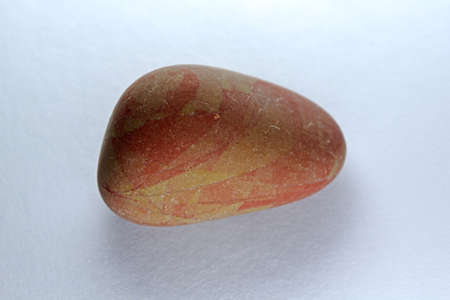 Photo shows detail of stone on a white backgroundsの写真素材