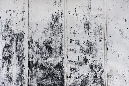 Background of roofing of the old tar paper material on outdoor surface, detailの写真素材