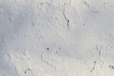 Wall from clay whitewashed with lime, textured background. Ukraineの写真素材