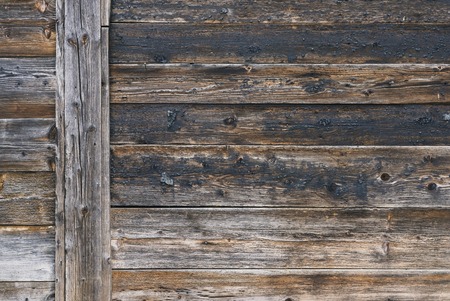 Detailed fragment of wooden backdrop with impressive structure, background. Ukraineの写真素材
