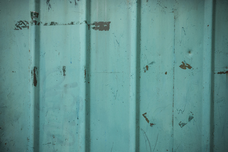 Detail of the old painted metal surface with clear surface structure, backgroundの写真素材