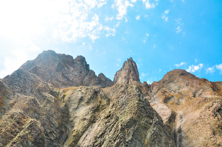 Mountain landscape, Karadag rocks at the Crimea, Ukraine